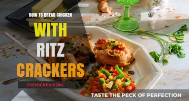 Crispy Perfection: Bread Chicken with Ritz Crackers in Easy Steps