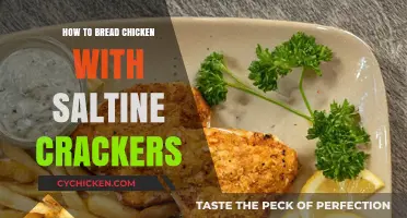 Crispy Perfection: Bread Chicken with Saltine Crackers Easily