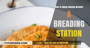Bread Chicken Perfectly: No Breading Station Needed