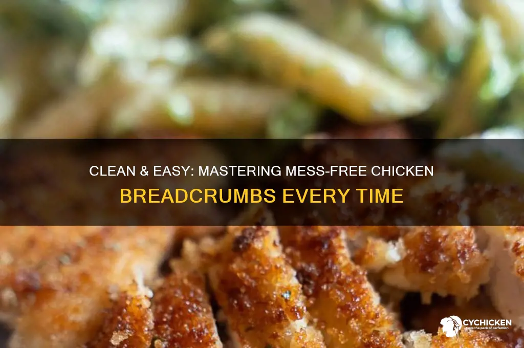 how to bread chicken without a mess