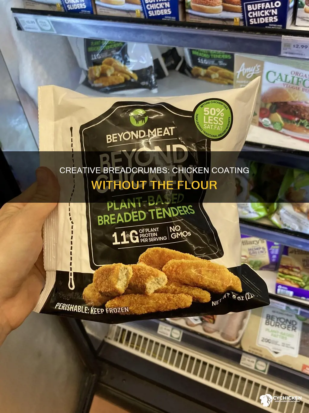 how to breadcrumb chicken if u dont have flower