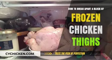 Safely Thawing Frozen Chicken Thighs: Quick Tips to Separate Them Easily