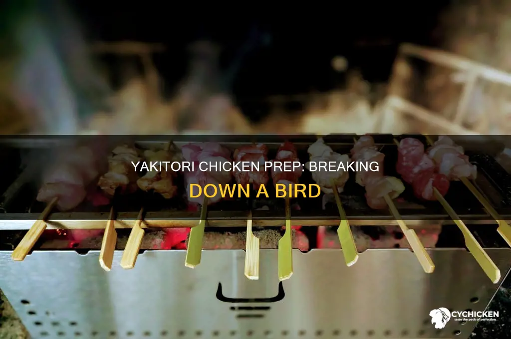 how to break down a chicken for yakitori