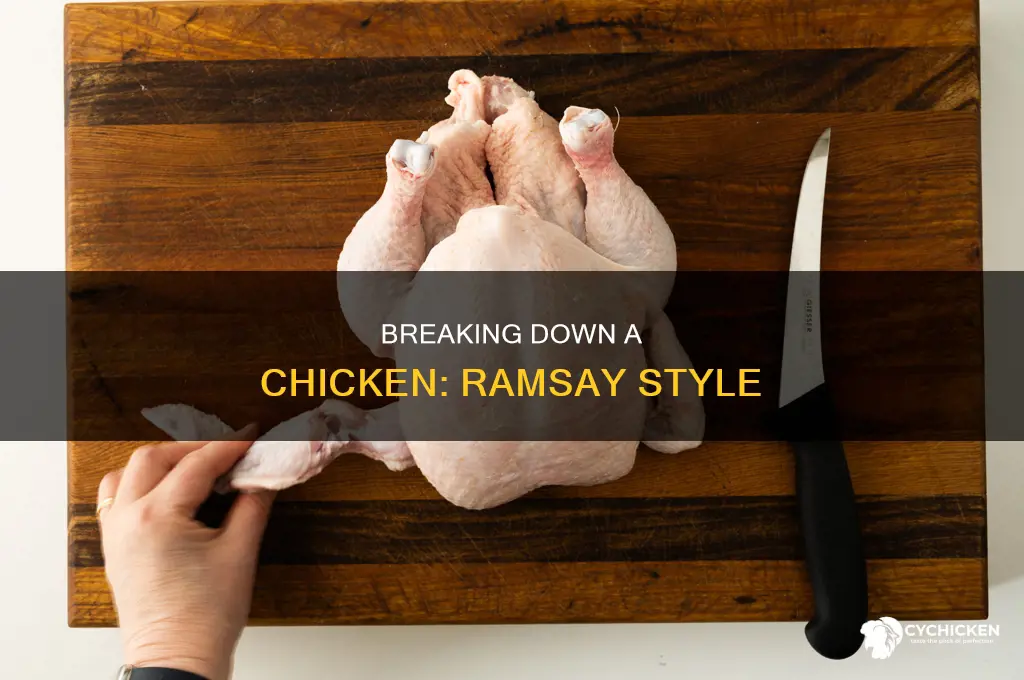 how to break down a chicken gordon ramsay