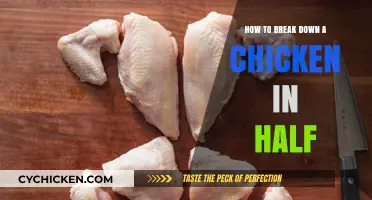 Breaking Down a Chicken: Halving the Bird Efficiently