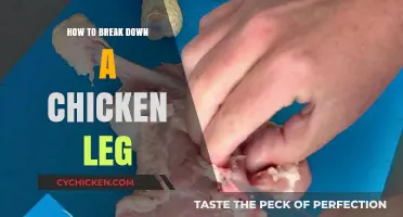 Mastering the Art: How to Break Down a Chicken Leg