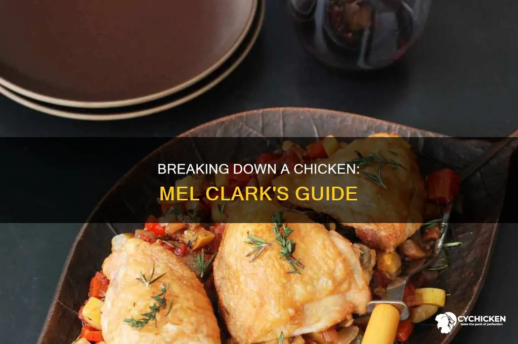 how to break down a chicken mel clark