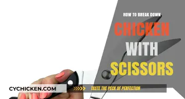 Effortless Chicken Butchering: Mastering Scissor Techniques for Perfect Cuts
