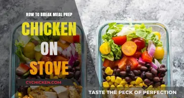Stovetop Chicken Meal Prep: Quick, Easy, Delicious!