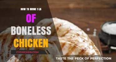 Brining Boneless Chicken: Quick, Easy, and Delicious