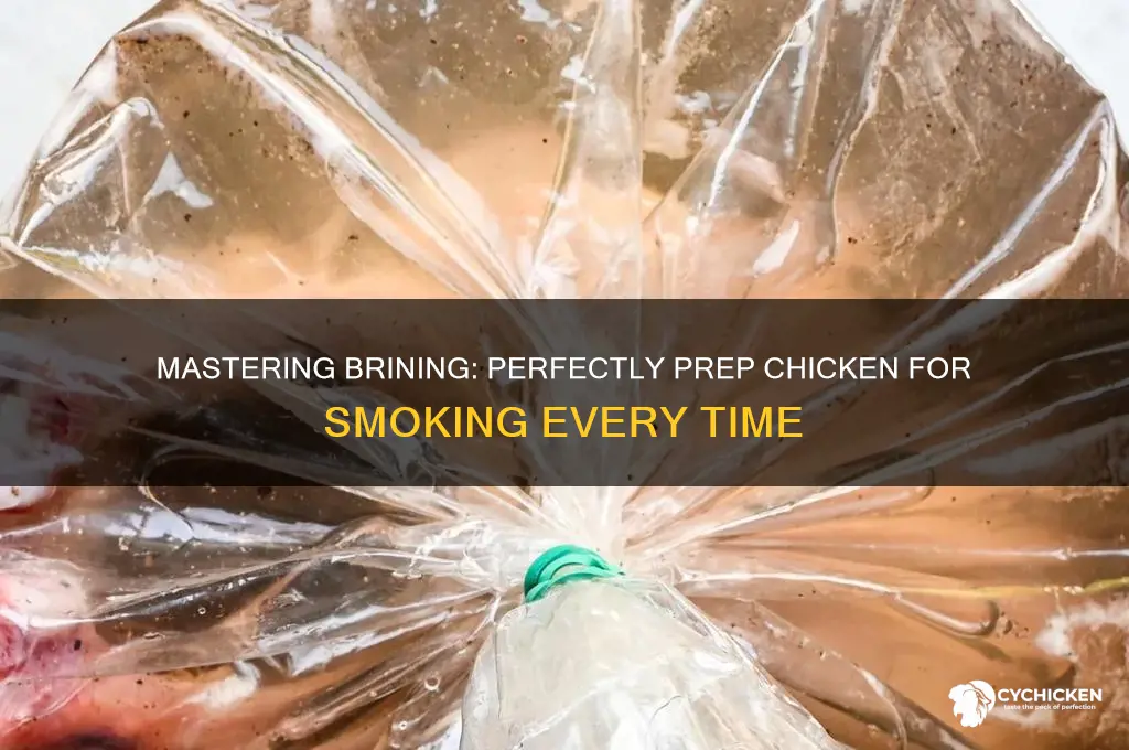 how to brine a chicken before smoking