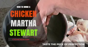 Martha Stewart's Perfect Chicken Brine: A Step-by-Step Guide