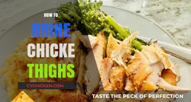Mastering Brining: Juicy, Flavorful Chicken Thighs Every Time