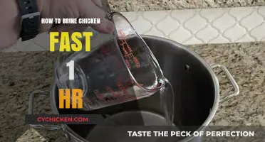 Quick Brine Chicken in 1 Hour: Juicy, Flavorful Results Fast