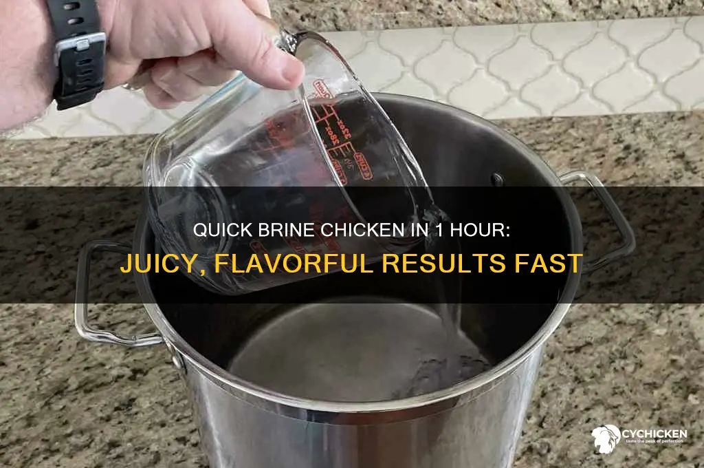 how to brine chicken fast 1 hr