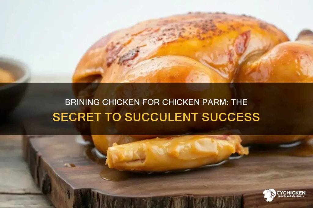 how to brine chicken for a chicken parm