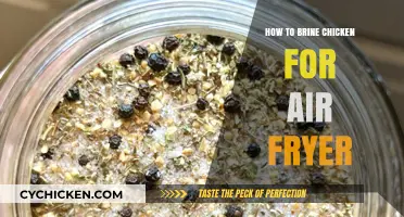 Perfectly Juicy Air Fryer Chicken: Mastering the Brine Technique
