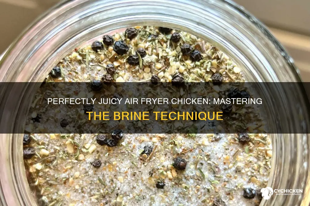 how to brine chicken for air fryer