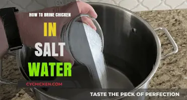 Master the Art of Brining Chicken in Salt Water for Juicy Results