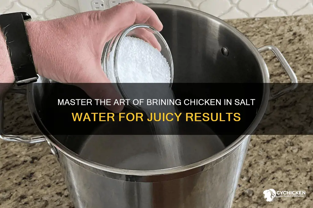 how to brine chicken in salt water