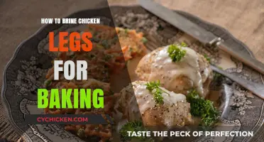 Perfectly Juicy Baked Chicken Legs: Mastering the Brine Technique