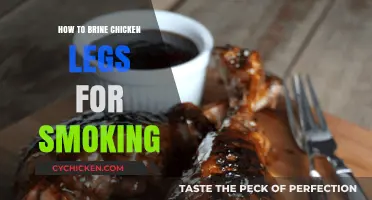 Perfectly Brined Chicken Legs: A Smoker's Guide to Juicy Results