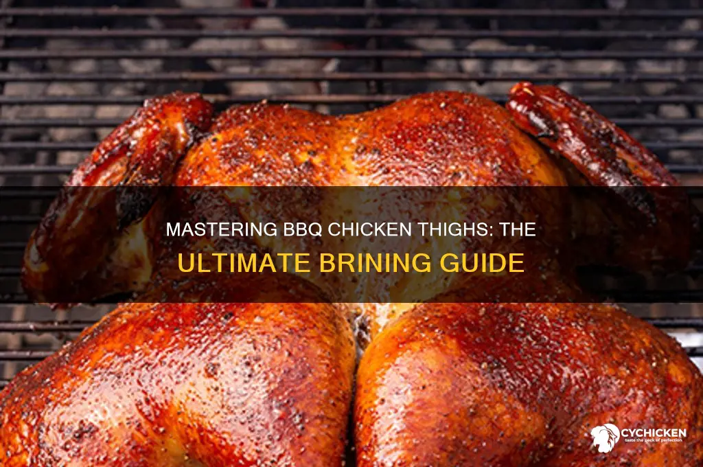 how to brine chicken thighs for bbq