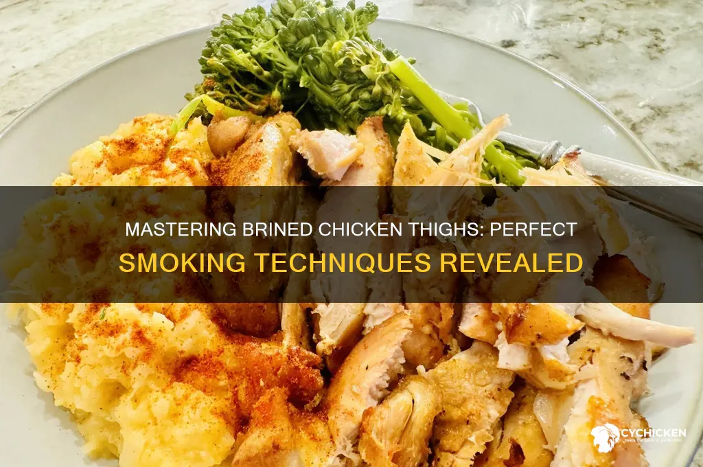 how to brine chicken thighs for smoking