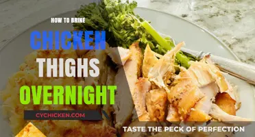 Mastering Overnight Brining: Juicy, Flavorful Chicken Thighs Made Easy