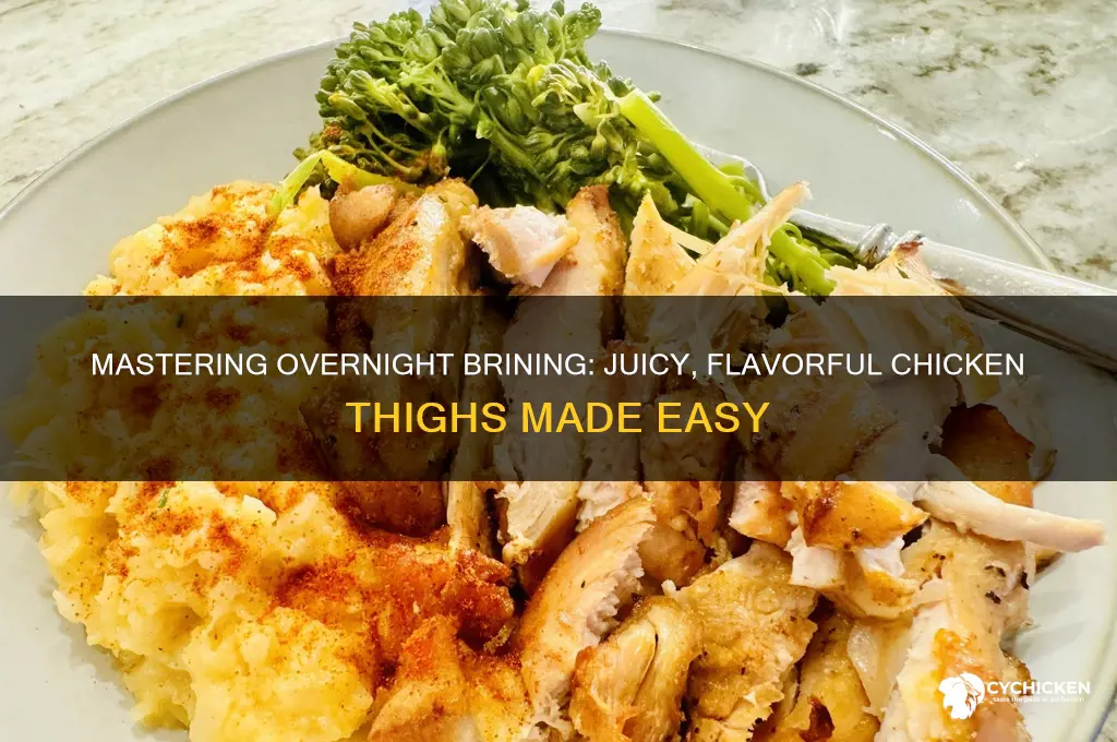 how to brine chicken thighs overnight