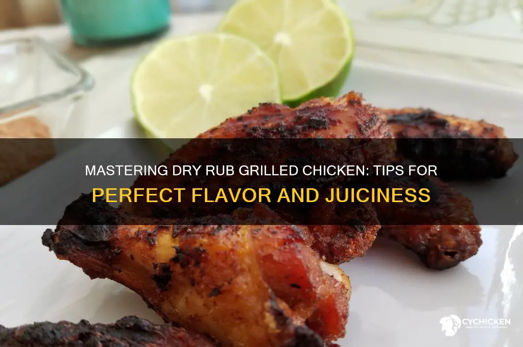 how to briol chicken with dry rub