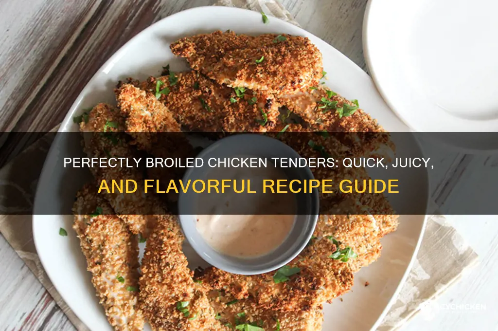 how to broil boneless skinless chicken tenders