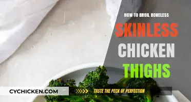 Perfectly Broiled Boneless Chicken Thighs: Quick, Juicy, and Flavorful Recipe