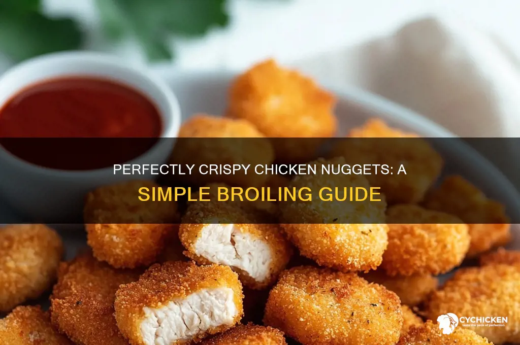 how to broil chicken nuggets
