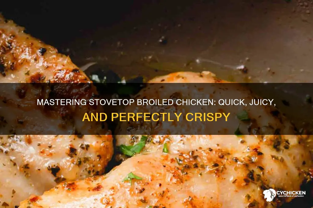 how to broil chicken on a stovetop