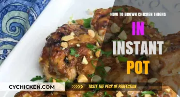 Perfectly Crispy Instant Pot Chicken Thighs: Browning Tips & Tricks