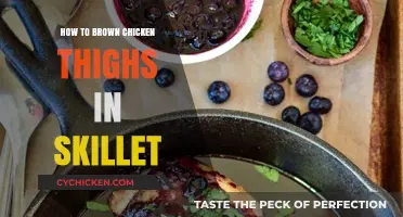 Perfectly Crispy Skillet-Browned Chicken Thighs: A Step-by-Step Guide