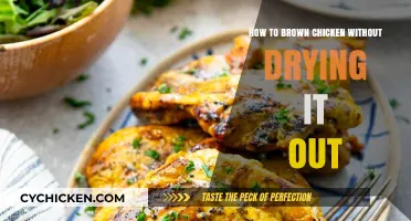 Keep Chicken Moist and Golden Brown: Tips and Tricks