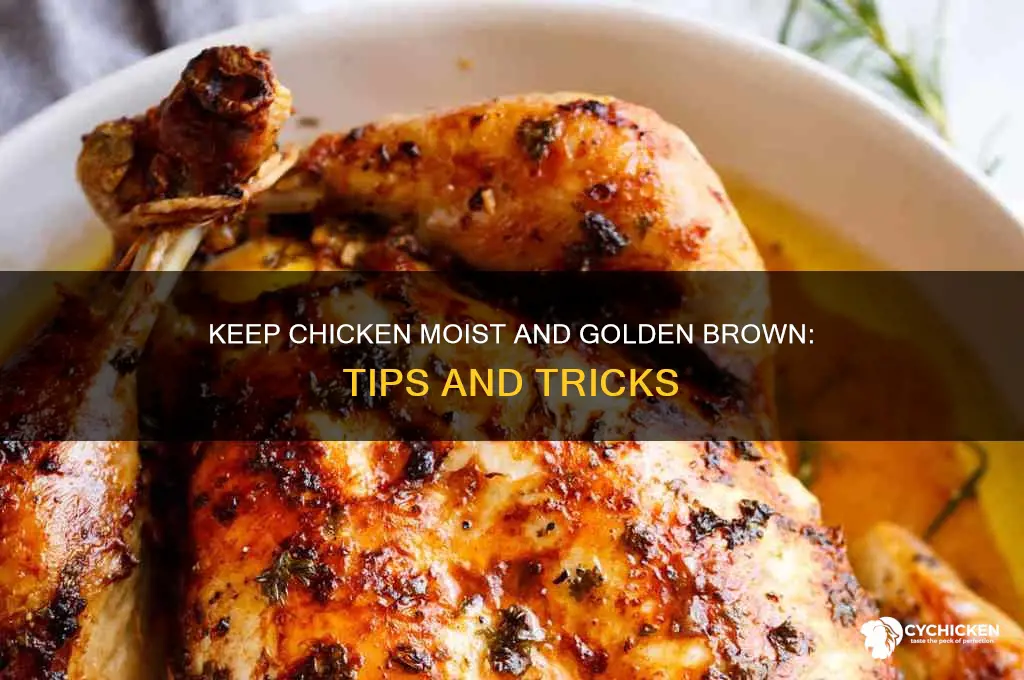 how to brown chicken without drying it out