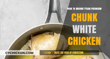 Quickly Browning Tyson Premium Chunk White Chicken