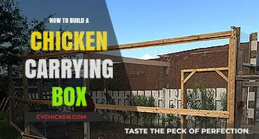 DIY Chicken Transport: Building a Safe and Comfortable Carrying Box