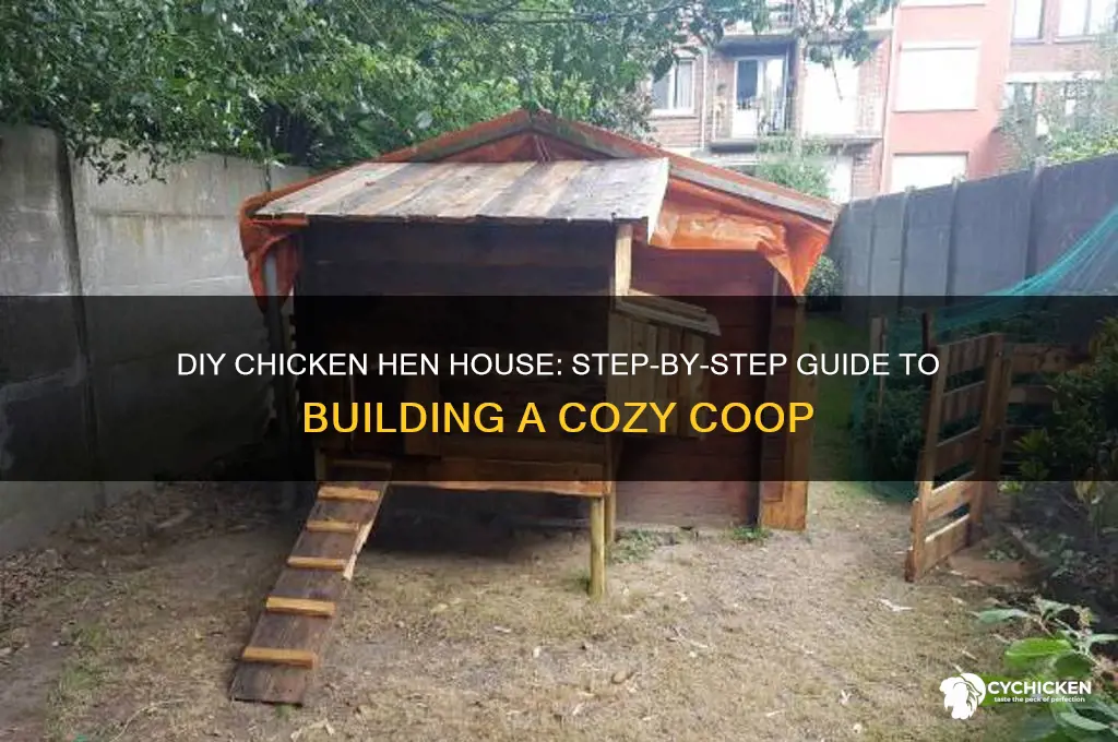 how to build a chicken hen house