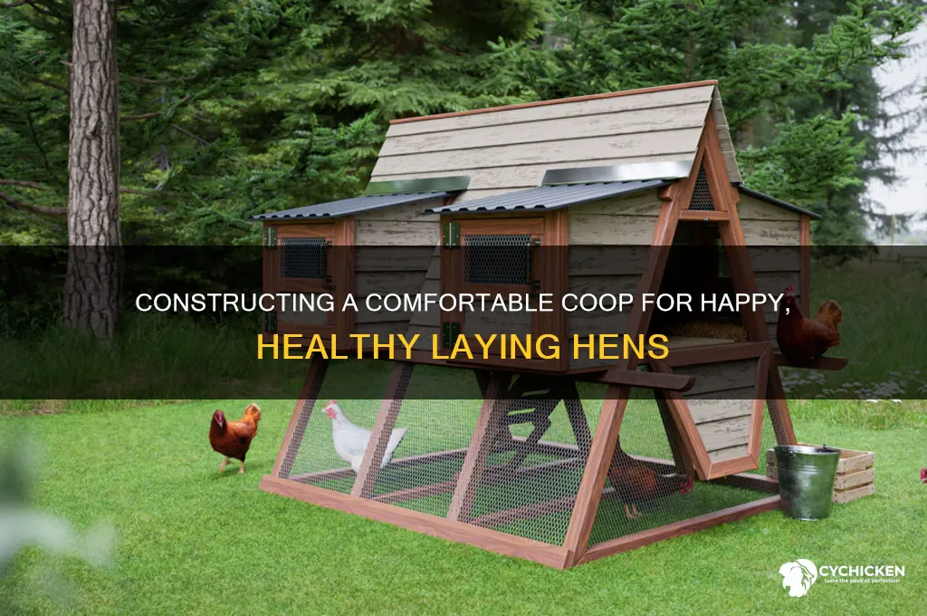 how to build a chicken house for layers