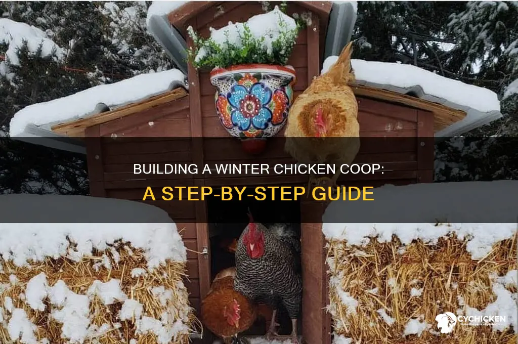 how to build a chicken house for winter