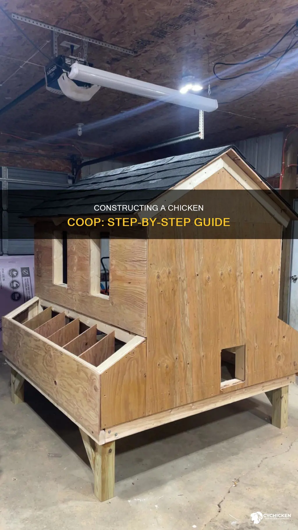 how to build a chicken house step by step