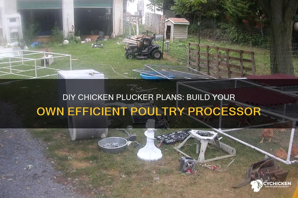 how to build a chicken plucker plans