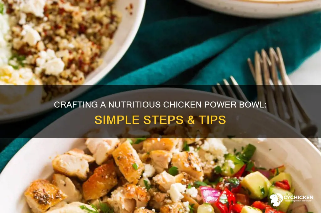 how to build a chicken power bowl
