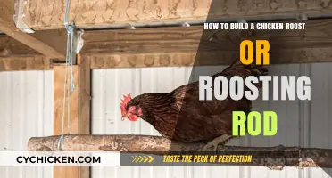 Building a Chicken Roost: DIY Roosting Rods