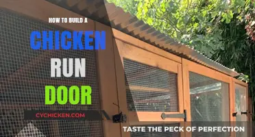DIY Chicken Run Door: Easy Steps for Secure Coop Access