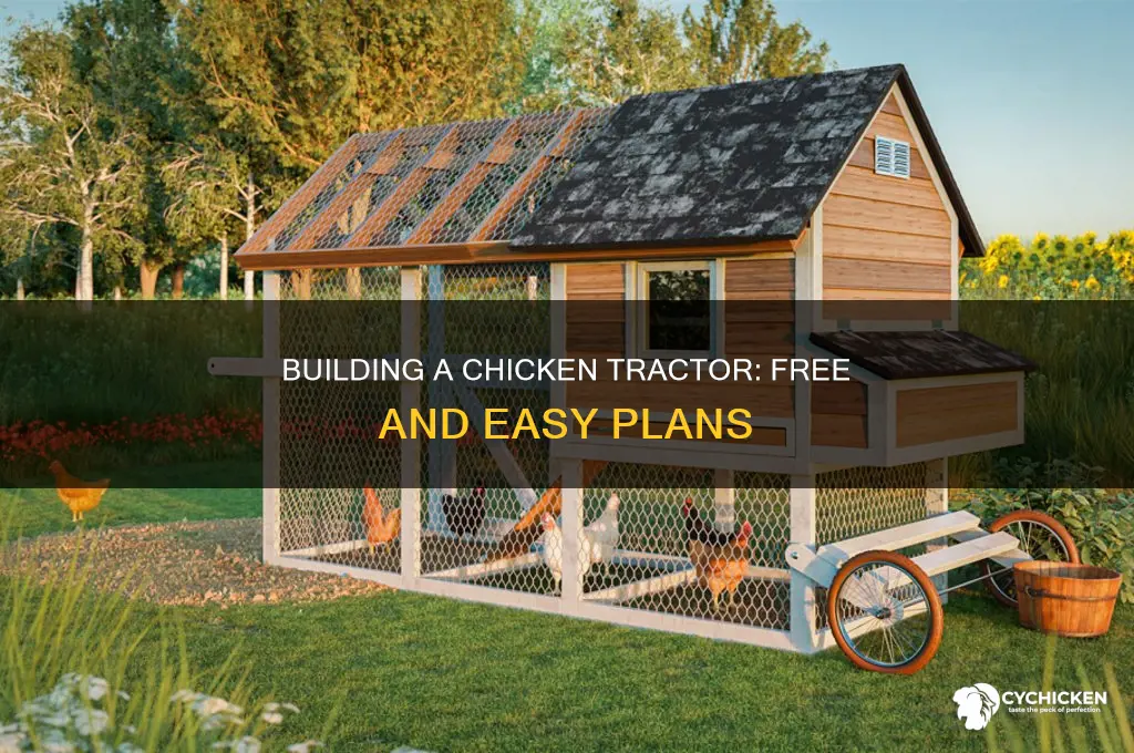 how to build a chicken tractor free plans